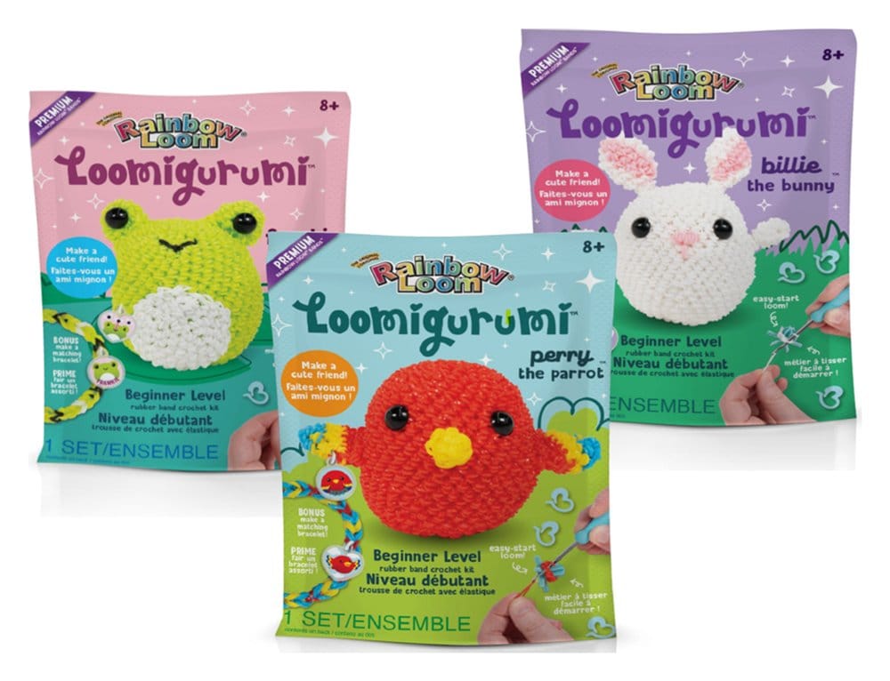 Rainbow Loom Bastelset Figuren DIY Loomigurumi Display (6) Image 10