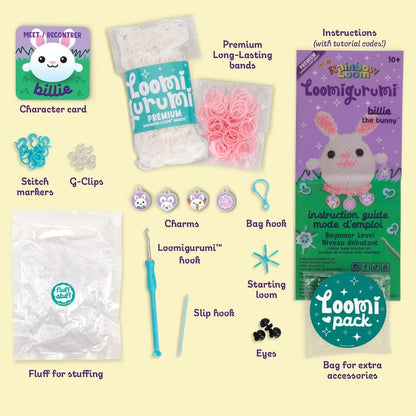 Rainbow Loom Bastelset Figuren DIY Loomigurumi Display (6) Image 12