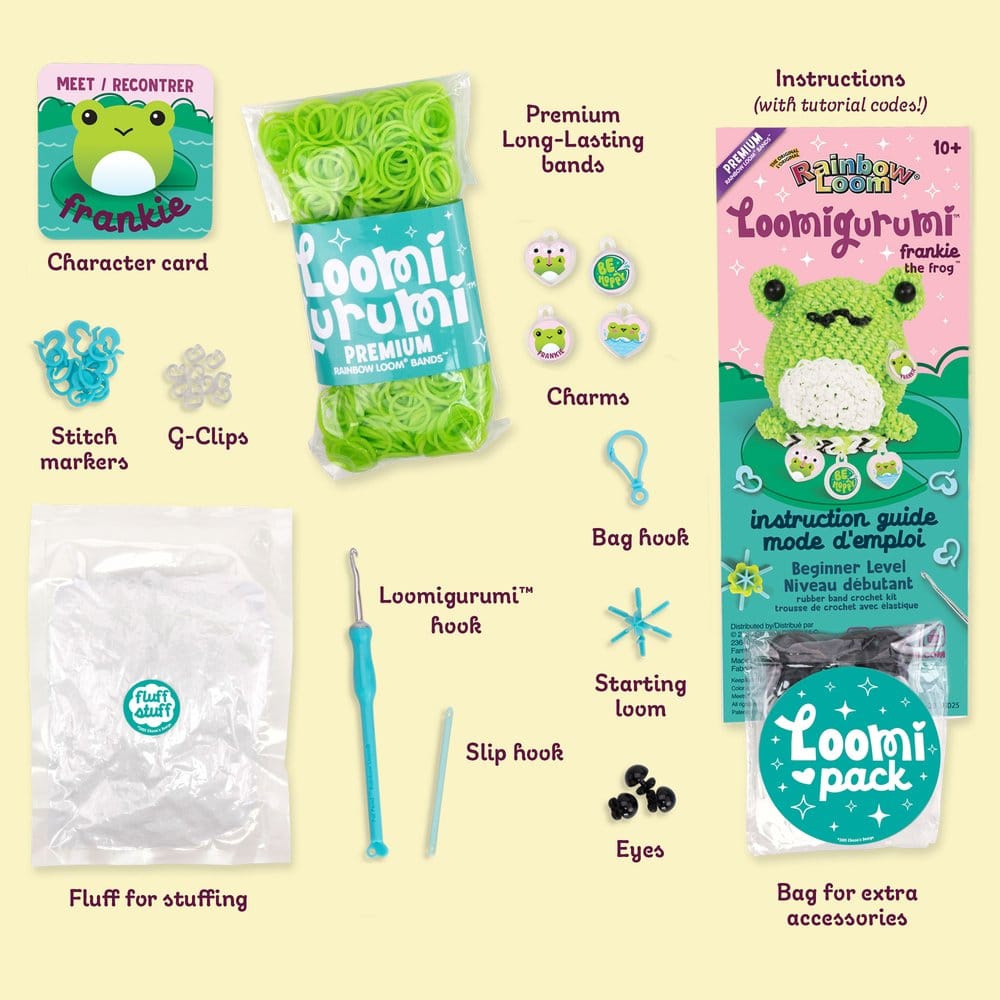 Rainbow Loom Bastelset Figuren DIY Loomigurumi Display (6) Image 14