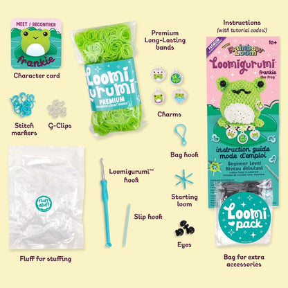 Rainbow Loom Bastelset Figuren DIY Loomigurumi Display (6) Image 14