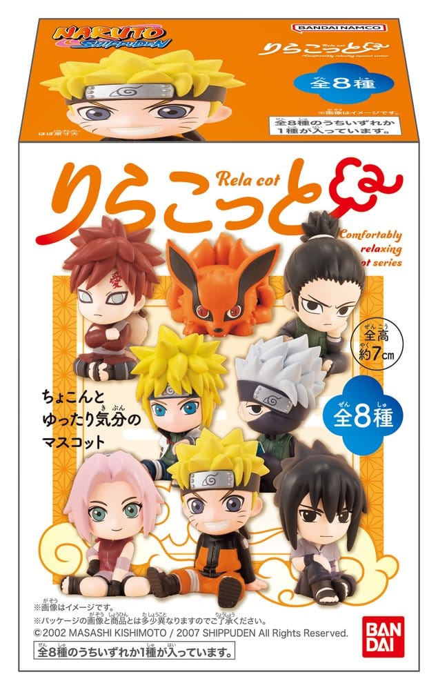 Naruto Relacot Minifiguren Blind Box 7 cm Display (10) Image 1