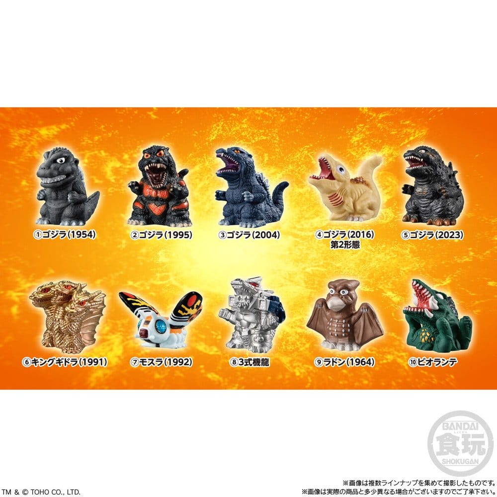 Godzilla Softvinyl-Puppe (Neuauflage) 8 cm Display (10) Image 12