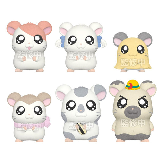 Hamtaro Minifiguren mit Beflockung 4 cm Display (8) Image 1
