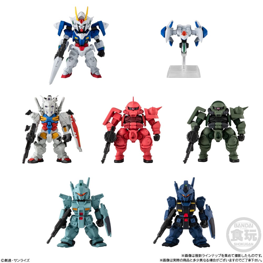 Gundam Converge Minifiguren 6 cm Volume 28 Display (10) Image 10