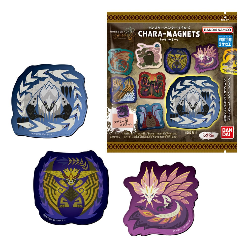 Monster Hunter Wilds Magnete 5 cm Chara-Magnets Blind Bag Display (14) Image 1