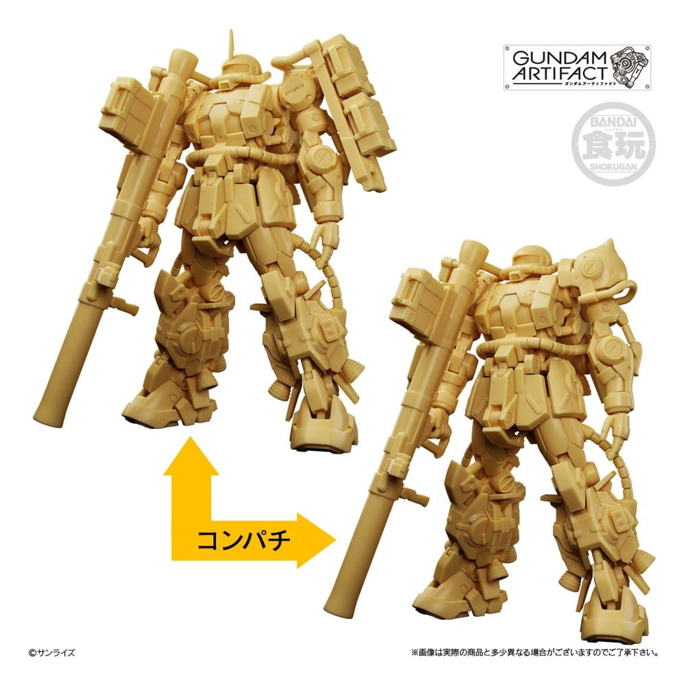 Gundam Artifact Plastikmodellbausatz Best Selection 6 cm Sortiment (6) Image 3