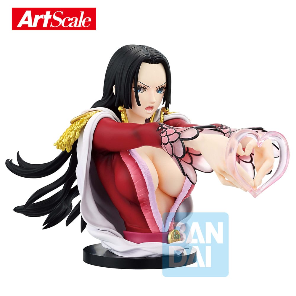 One Piece Ichibansho Art Scale PVC Büste Boa Hancock Artscale (Devil's Night) 18 cm Image 3