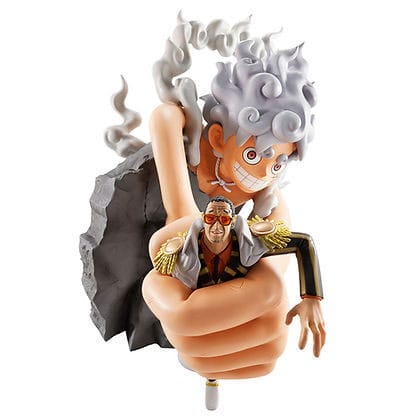 One Piece Burst of Energy Collection Ichibansho PVC Statue Monkey D Luffy Gear 5 vs Borsalino 20 cm Image 1