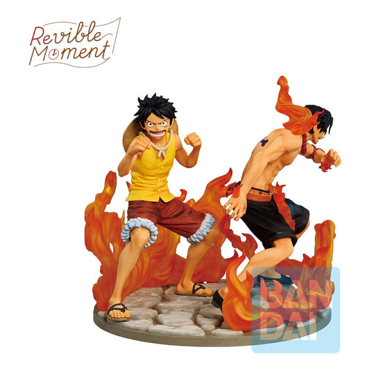 One Piece Dramatic Memories Ichibansho PVC Statue Ace & Luffy 15 cm Image 2