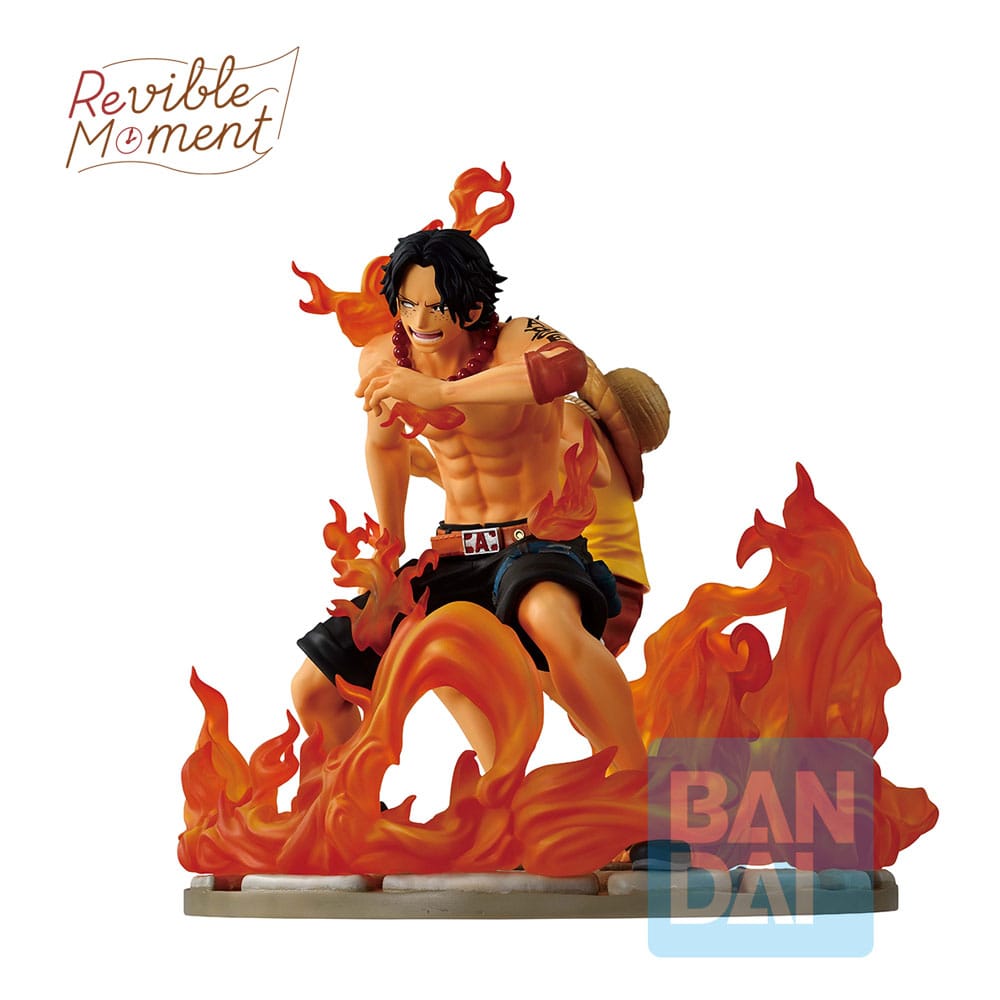 One Piece Dramatic Memories Ichibansho PVC Statue Ace & Luffy 15 cm Image 3