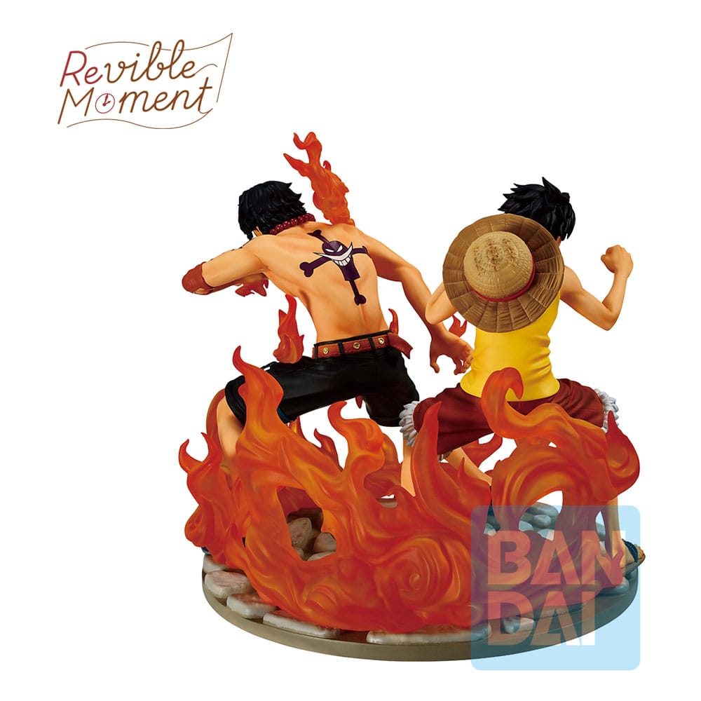 One Piece Dramatic Memories Ichibansho PVC Statue Ace & Luffy 15 cm Image 4
