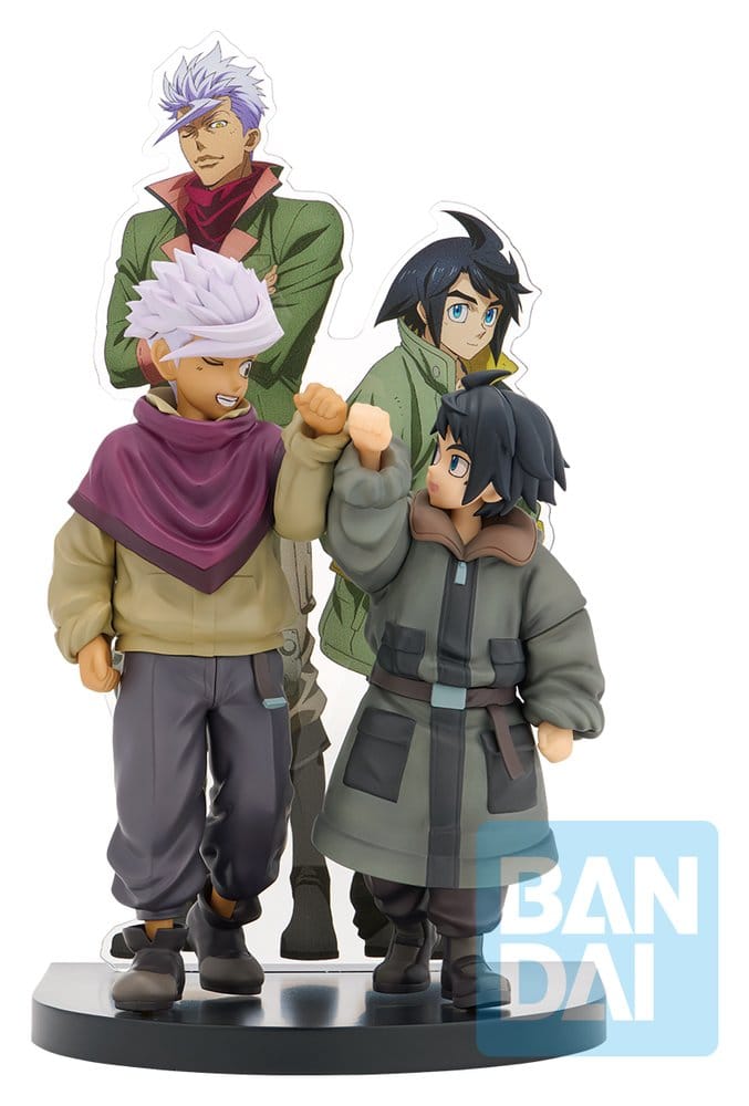 Mobile Suit Gundam: Iron-Blooded Orphans Ichibansho PVC Statue Mikazuki & Orga 18 cm Image 1