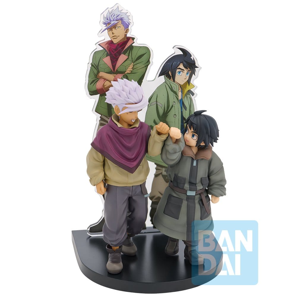 Mobile Suit Gundam: Iron-Blooded Orphans Ichibansho PVC Statue Mikazuki & Orga 18 cm Image 3