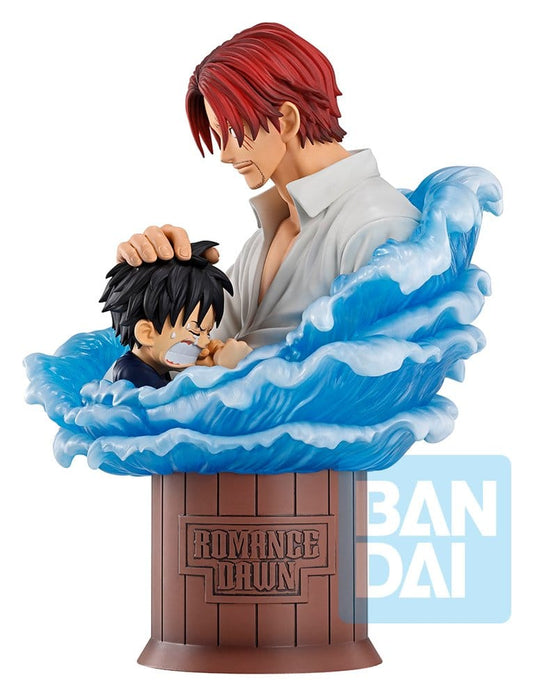 One Piece Ichibansho PVC-Figur Shanks & Luffy (Red Hair Pirates) 15 cm Image 1