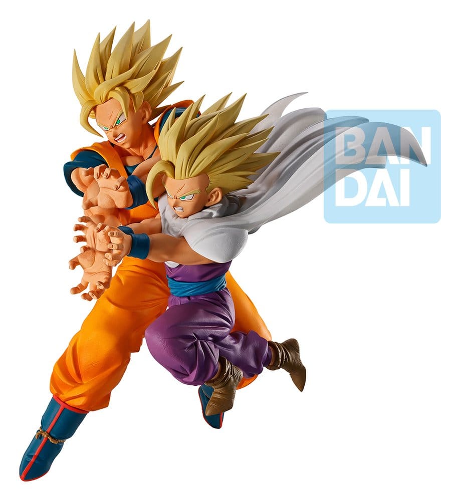 Dragon Ball Z Ichibansho PVC-Figur Son Goku & Son Gohan (Spectacle Battle) 18 cm Image