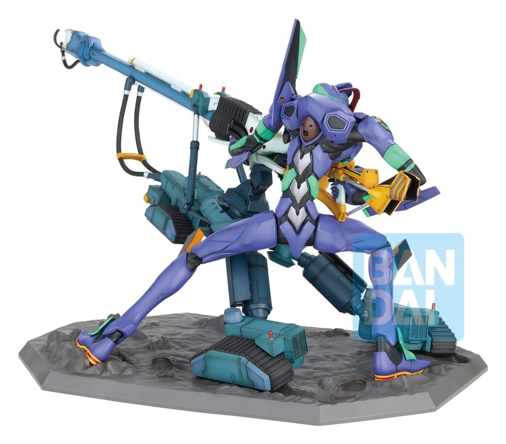 Evangelion: 1.0 Ichibansho PVC-Figur Evangelion Test Type-01 22 cm Image 3