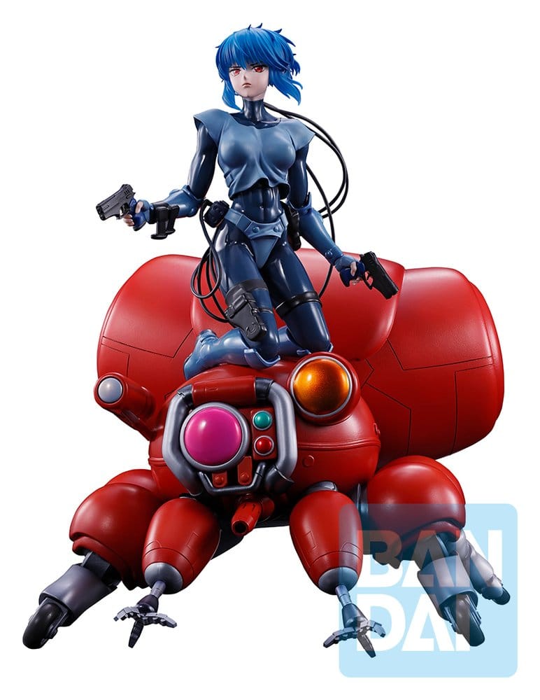 The Ghost in the Shell Ichibansho PVC Figur Motoko Kusanagi & Fuchikoma 22 cm Image