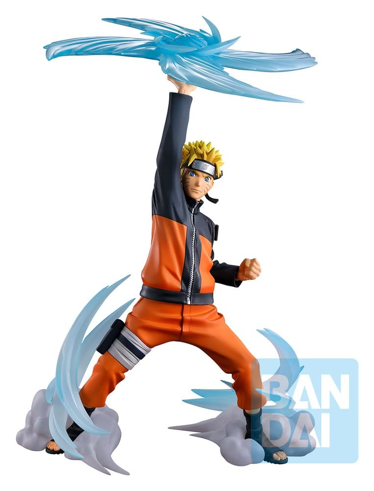 Naruto Shippuden Hidan Kakuzu Arc Ichibansho Masterlise PVC-Figur Naruto Uzumaki Wind Style: Rasen Shuriken 25 cm Image