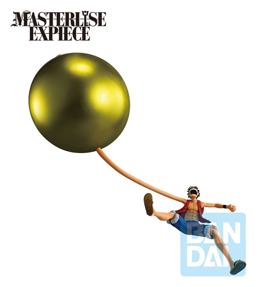 One Piece Playing Love Song in the Sky Ichibansho Masterlise Expiece PVC-Figur Monkey D. Ruffy 19 cm Image 1