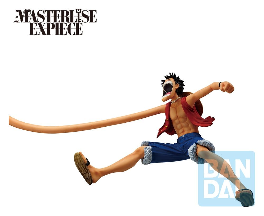 One Piece Playing Love Song in the Sky Ichibansho Masterlise Expiece PVC-Figur Monkey D. Ruffy 19 cm Image 4