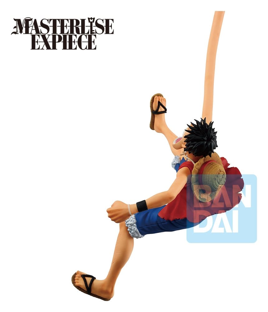 One Piece Playing Love Song in the Sky Ichibansho Masterlise Expiece PVC-Figur Monkey D. Ruffy 19 cm Image 5