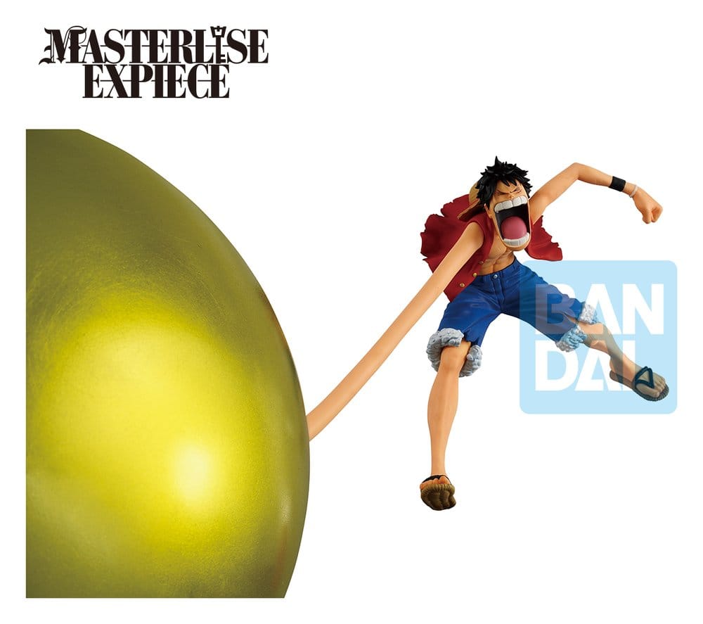 One Piece Playing Love Song in the Sky Ichibansho Masterlise Expiece PVC-Figur Monkey D. Ruffy 19 cm Image 6