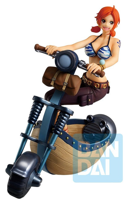 One Piece Playing Love Song in the Sky Ichibansho Masterlise Expiece PVC-Figur Nami 18 cm Image 1