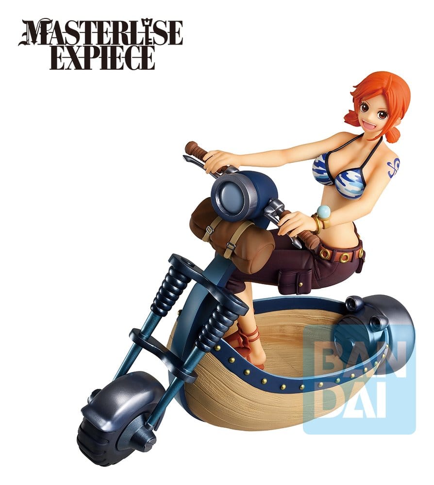 One Piece Playing Love Song in the Sky Ichibansho Masterlise Expiece PVC-Figur Nami 18 cm Image 2