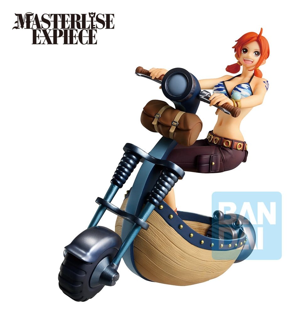 One Piece Playing Love Song in the Sky Ichibansho Masterlise Expiece PVC-Figur Nami 18 cm Image 3