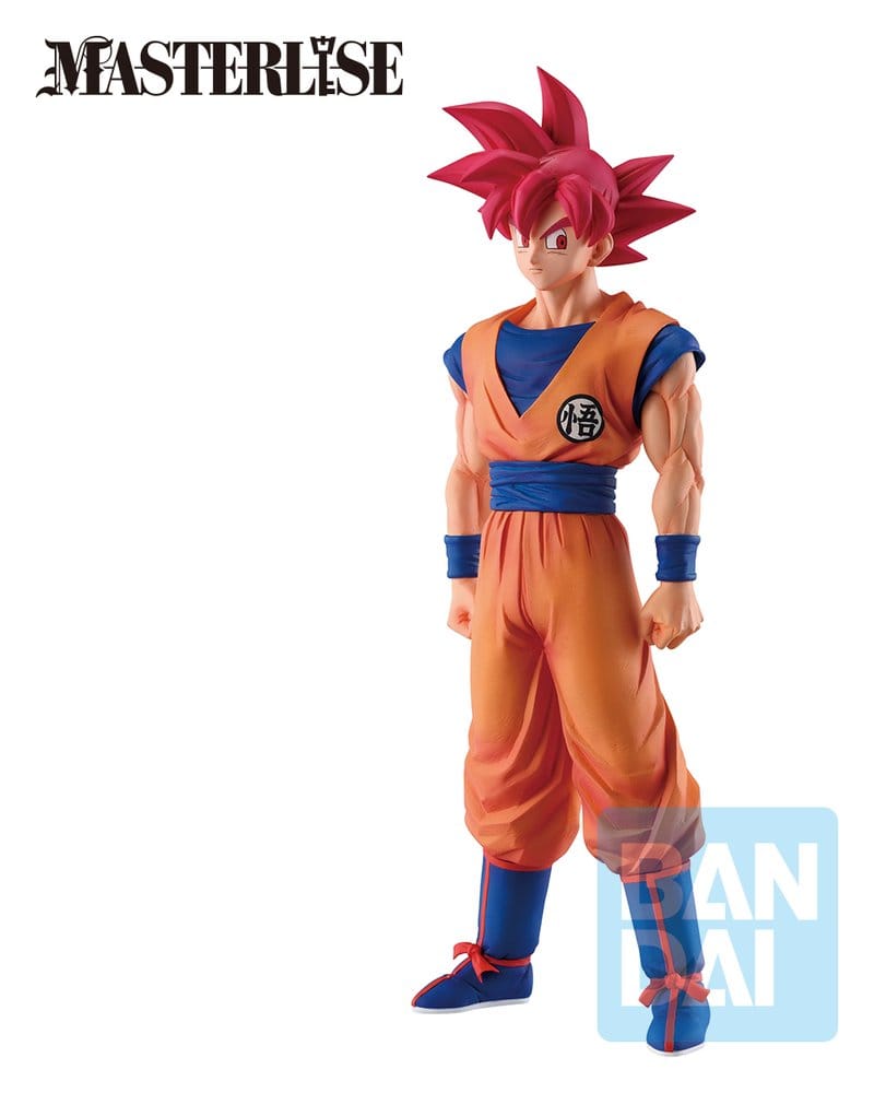 Dragon Ball Super Beerus Ichibansho Masterlise PVC-Figur Super Saiyan God Son Goku (Battle of Gods) 25 cm Image 1