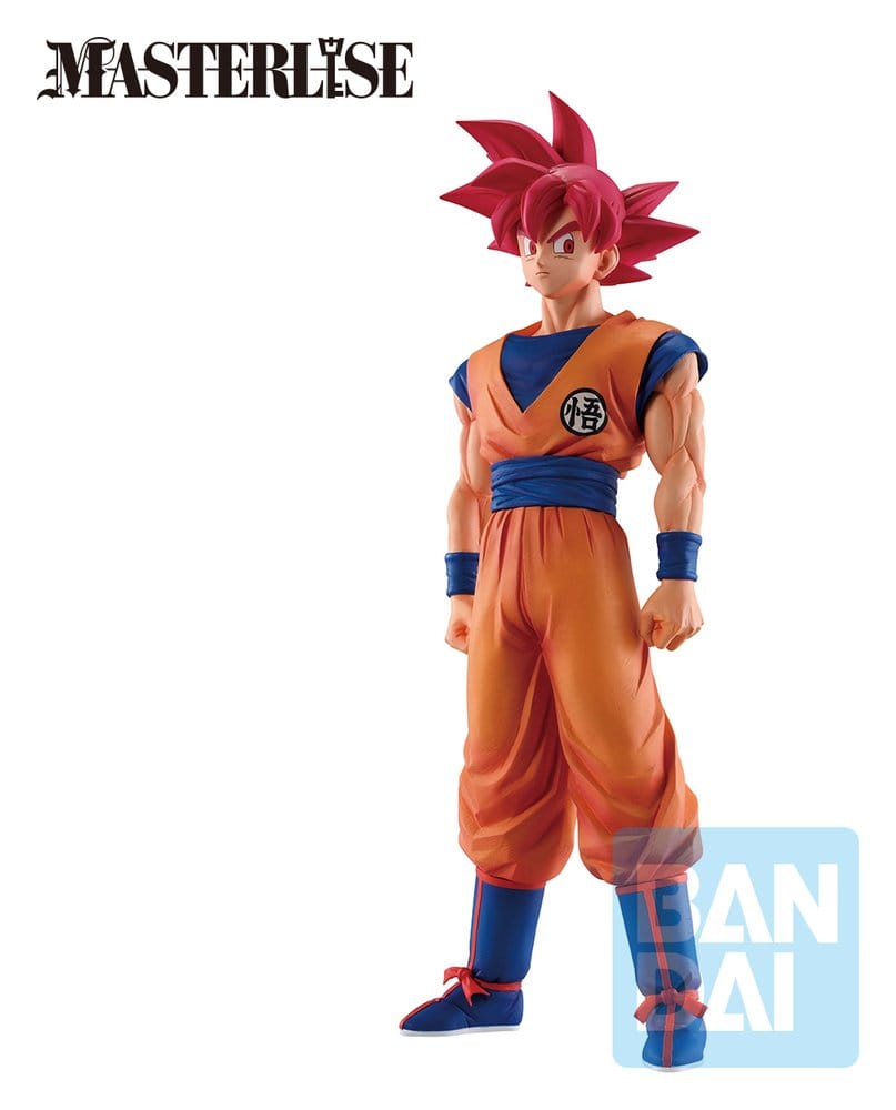 Dragon Ball Super Beerus Ichibansho Masterlise PVC-Figur Super Saiyan God Son Goku (Battle of Gods) 25 cm Image 3