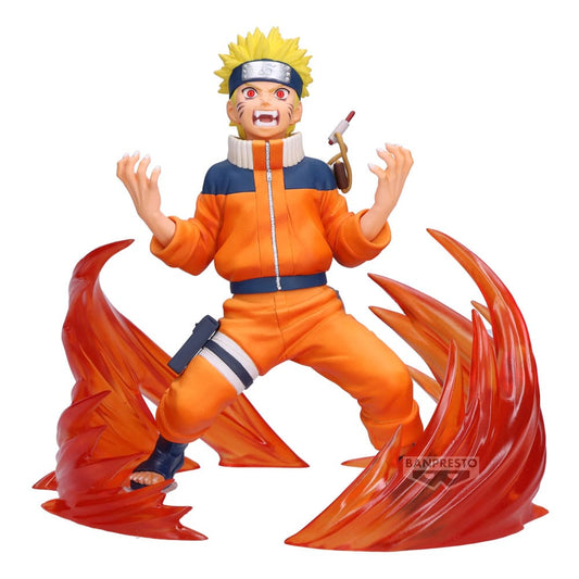 Naruto 72 series Vibration Stars PVC Statue Naruto Uzumaki & Sasuke Uchiha Version A: Naruto Uzumaki 15 cm Image 1