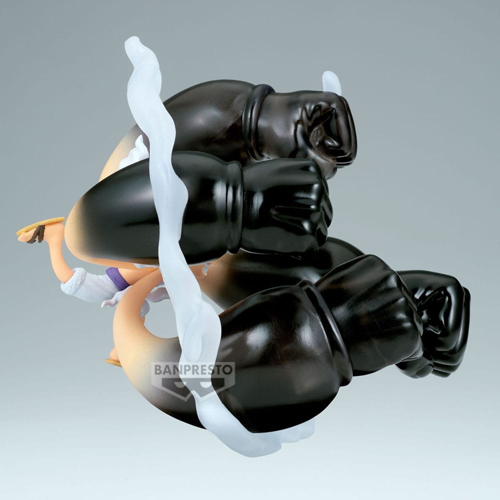 One Piece World Collectable Figure Special PVC Statue Monkey D. Luffy Gear5 Gum Dawn Gatling 12 cm Image 3