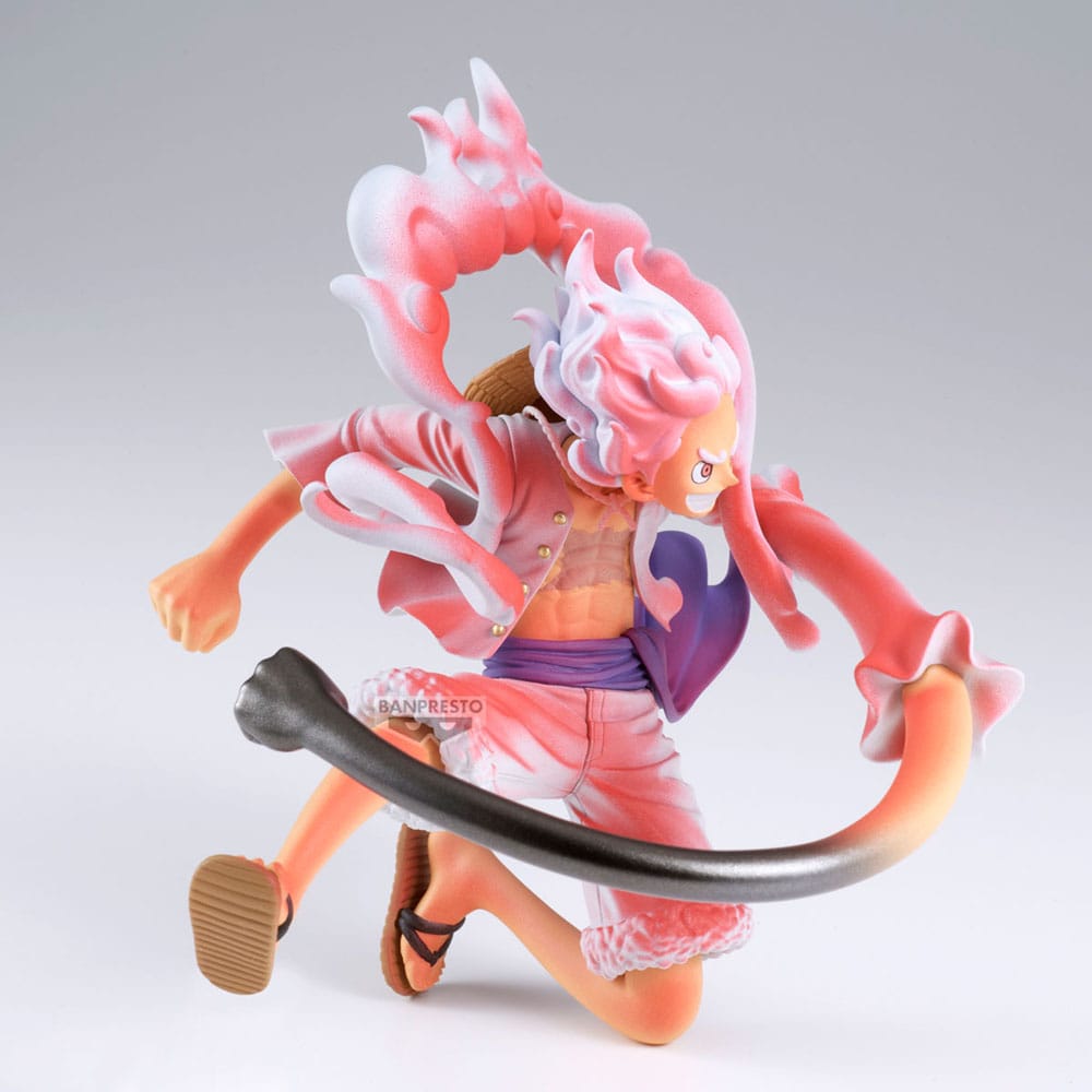 One Piece Battle Record Collection PVC Statue Monkey D. Luffy Gear5 Special Version 13 cm Image 3