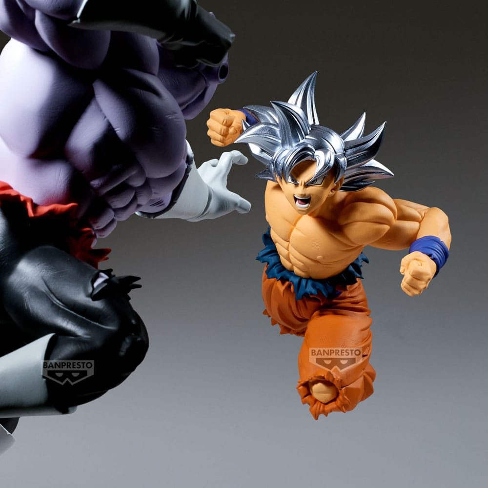 Dragon Ball Super Match Makers Statue Son Goku Ultra Instinct (vs. Jiren) 13 cm Image 6