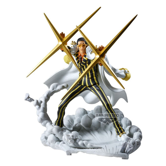 One Piece Senkozekkei PVC Statue Borsalino 18 cm Image 1