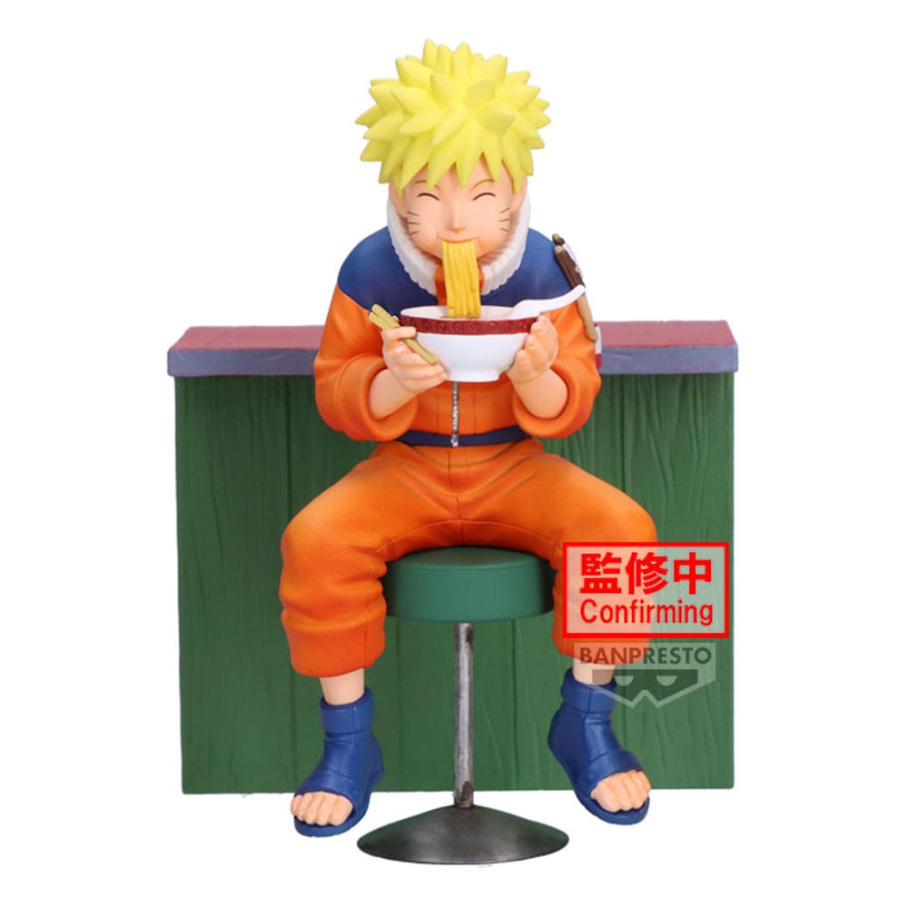 Naruto 72 Series PVC Statue Naruto Uzumaki & Iruka Umino (A: Naruto Uzumaki) 11 cm Image 1