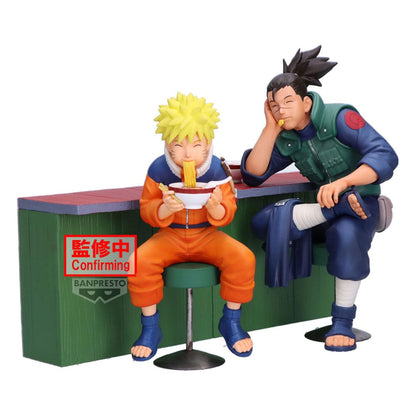 Naruto 72 Series PVC Statue Naruto Uzumaki & Iruka Umino (B: Iruka Umino) 13 cm Image 3