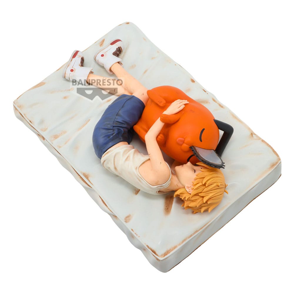 Chainsaw Man Break Time Collection PVC Statue Vol. 4: Denki & Pochita 5 cm Image 3