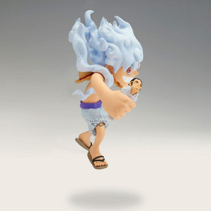 One Piece Mega WCF PVC Statue Monkey D. Ruffy vs Borsalino 13 cm Image 4
