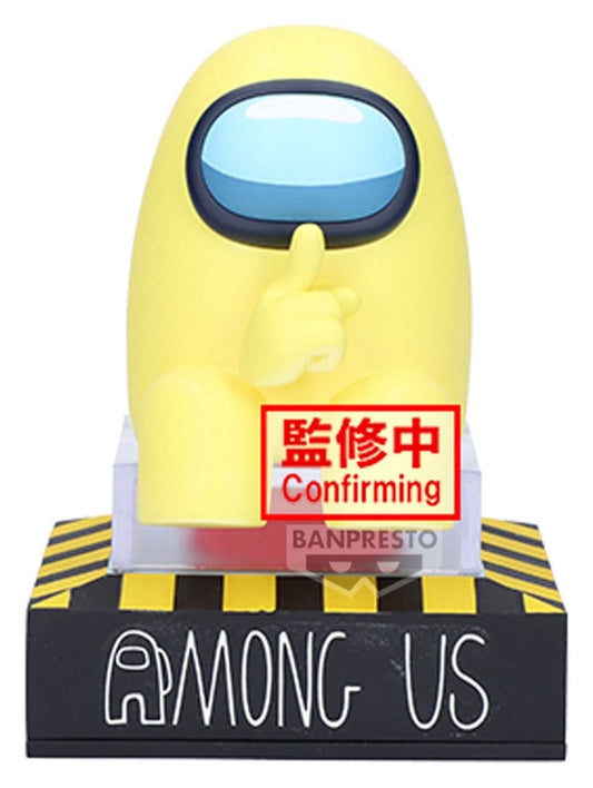 Among Us Monitor Top Figz PVC Statue vol. 1 (C: Yellow) 10 cm Image 1