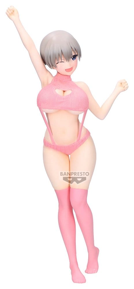Uzaki-chan Wants to Hang Out! Eternal Romance PVC-Figur Hana Uzaki (Sweater Swimsuit Ver.) 28 cm Image 1