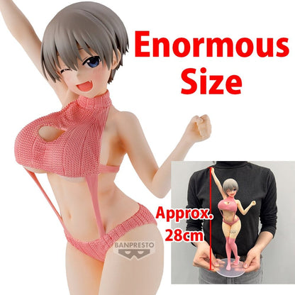 Uzaki-chan Wants to Hang Out! Eternal Romance PVC-Figur Hana Uzaki (Sweater Swimsuit Ver.) 28 cm Image 5