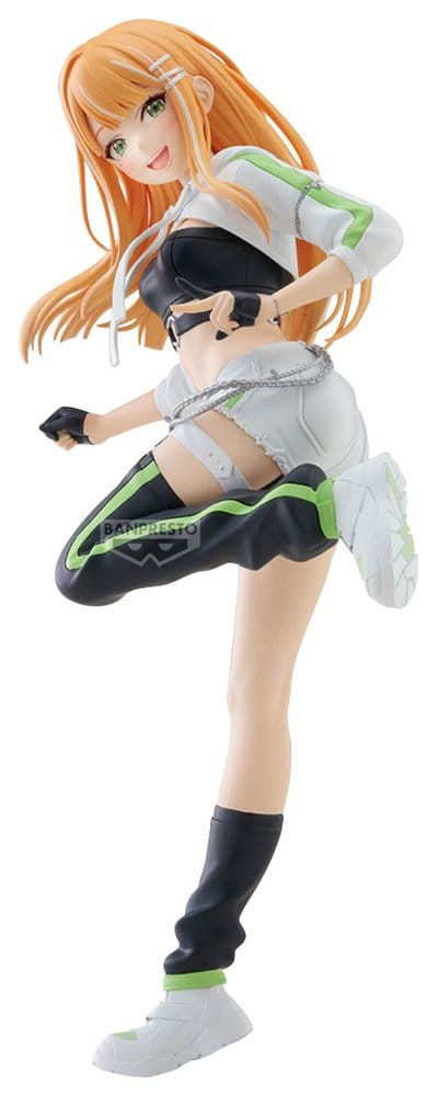 The Idolm@ster Gakuen Espresto PVC Statue Sumika Shiun Accent green ver. 22 cm Image 1