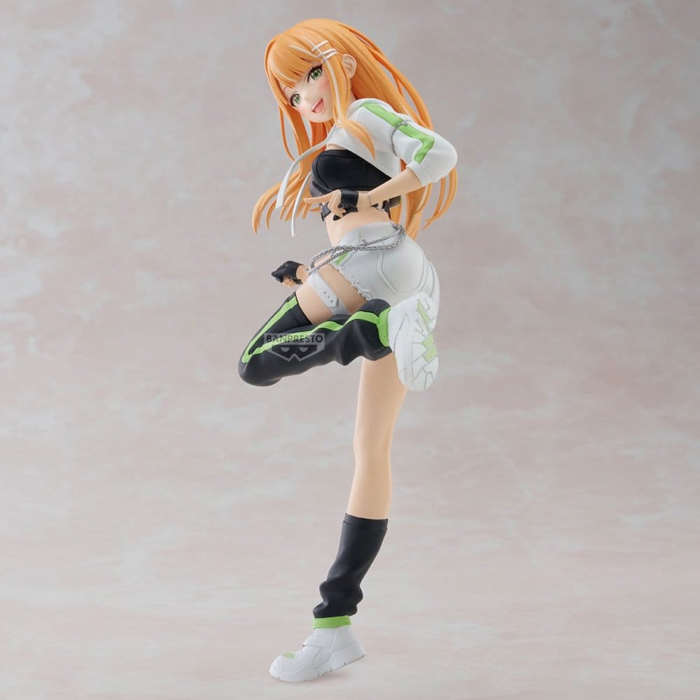 The Idolm@ster Gakuen Espresto PVC Statue Sumika Shiun Accent green ver. 22 cm Image 3