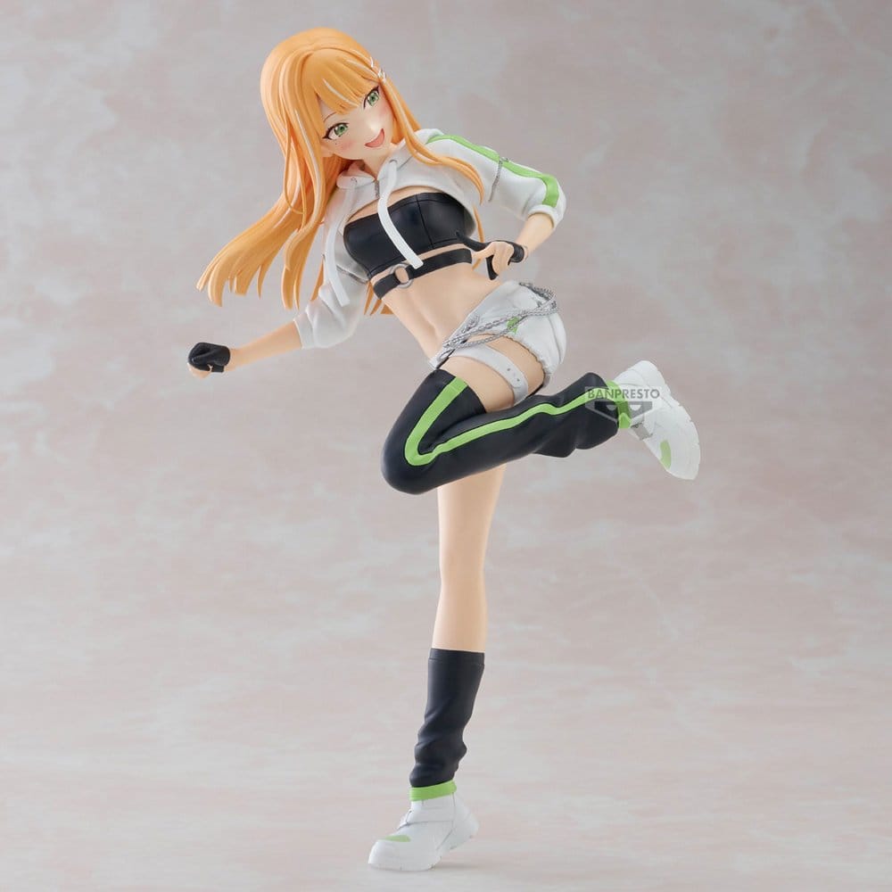 The Idolm@ster Gakuen Espresto PVC Statue Sumika Shiun Accent green ver. 22 cm Image 4