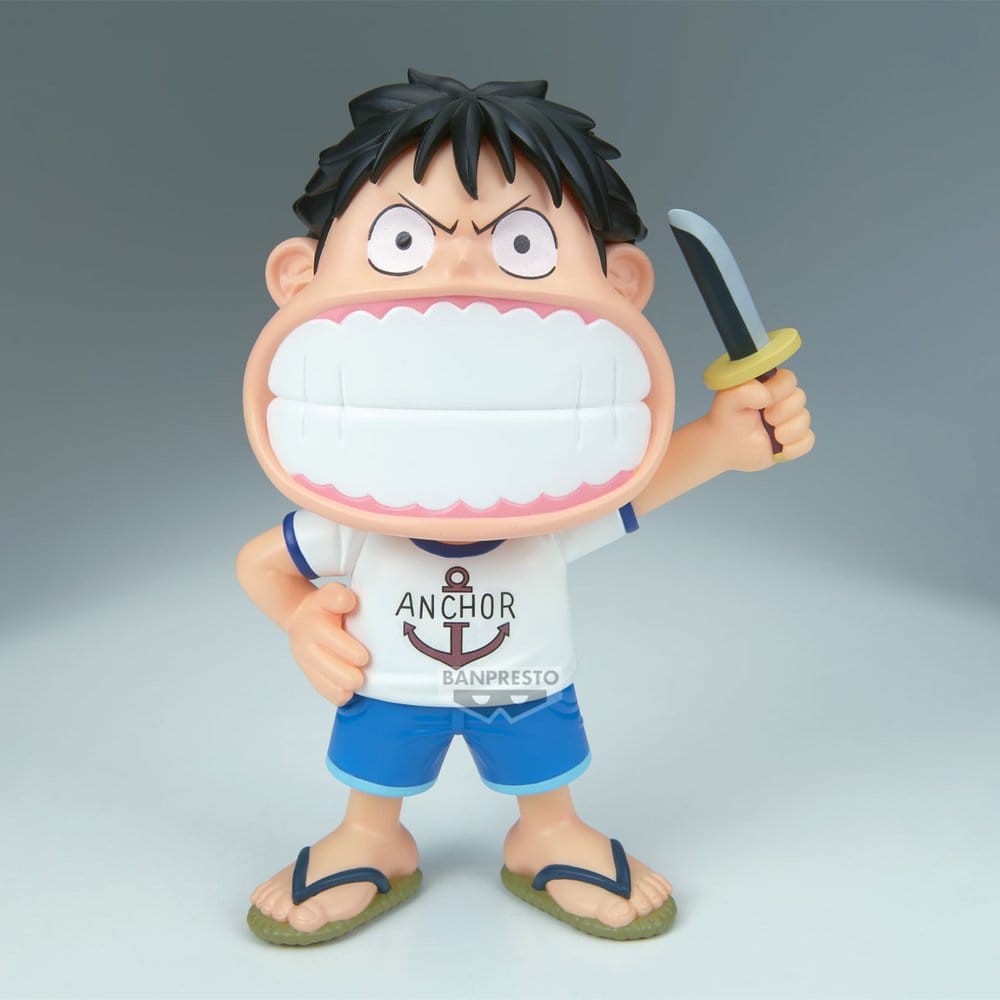 One Piece Big Sofvimates PVC Statue Monkey D. Luffy 15 cm Image 2