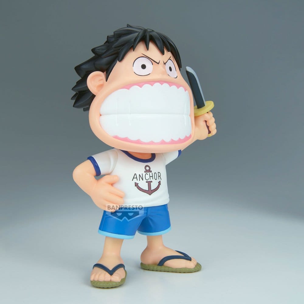 One Piece Big Sofvimates PVC Statue Monkey D. Luffy 15 cm Image 3