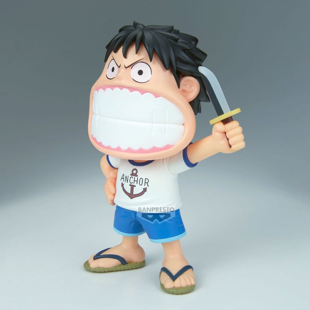 One Piece Big Sofvimates PVC Statue Monkey D. Luffy 15 cm Image 4