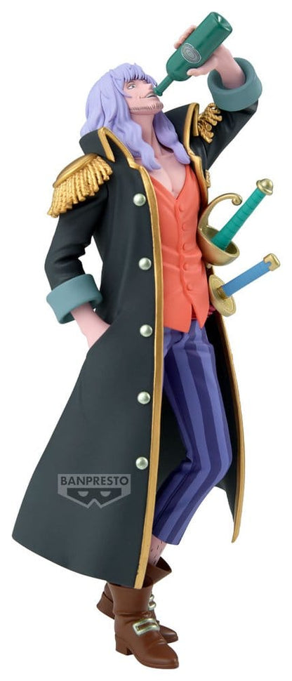 One Piece Battle Record Collection Extra PVC Statue Captain John 21 cm Image 1